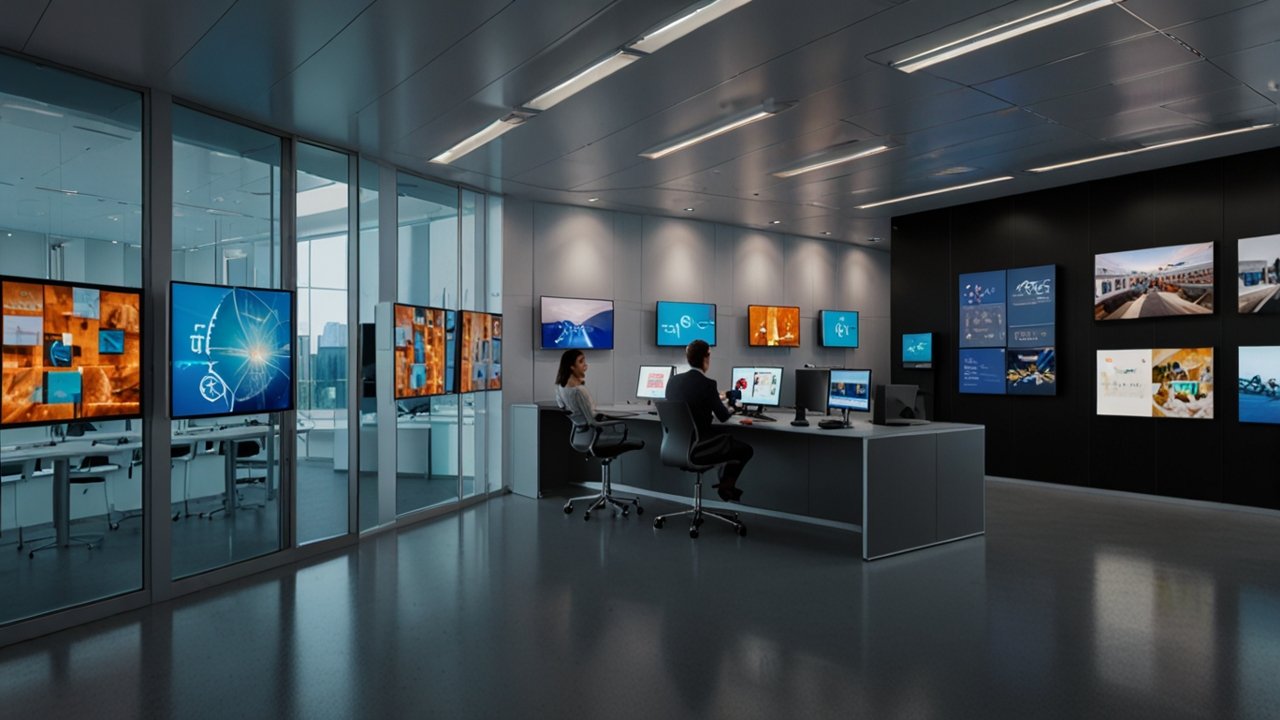 Mobile interface showing smartphone technology and wireless communication capabilities