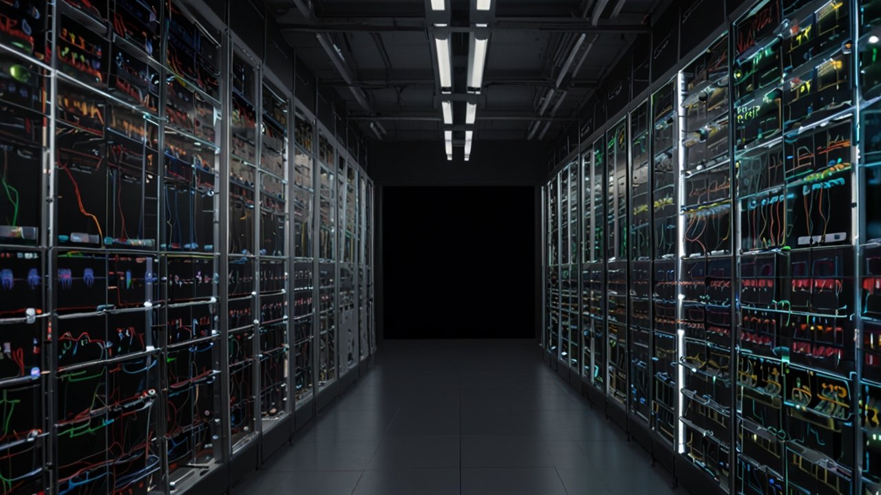 Neural architecture diagram showing interconnected network layers