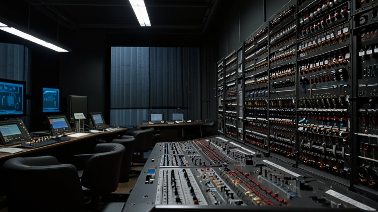 Noise cancellation headphones displaying sound neutralization technology with acoustic isolation and audio filtering capabilities