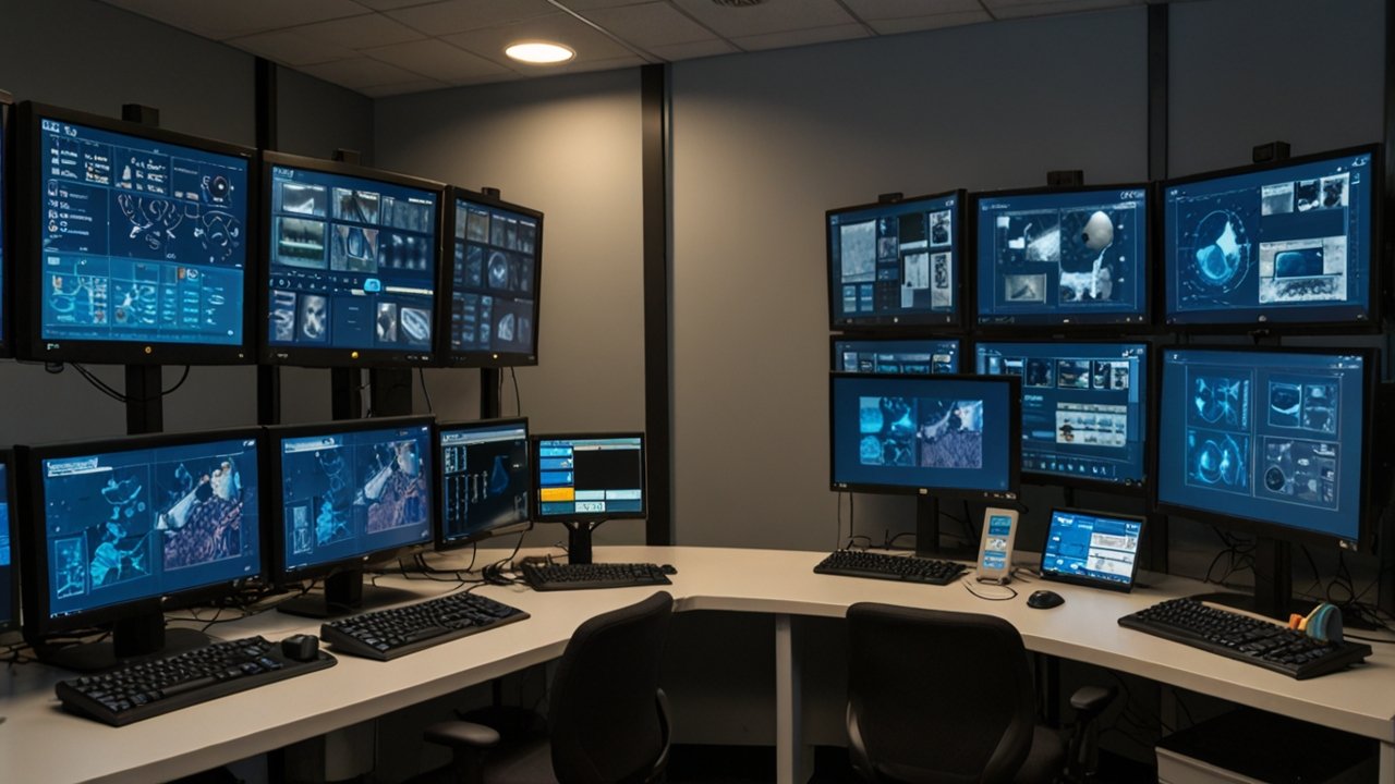 Phones interface showing mobile devices and communication technology features