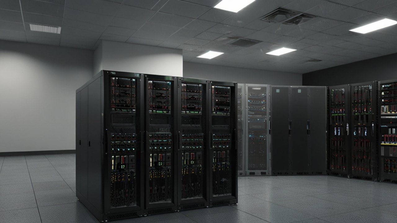 Quality hosting interface showing web hosting and server performance monitoring