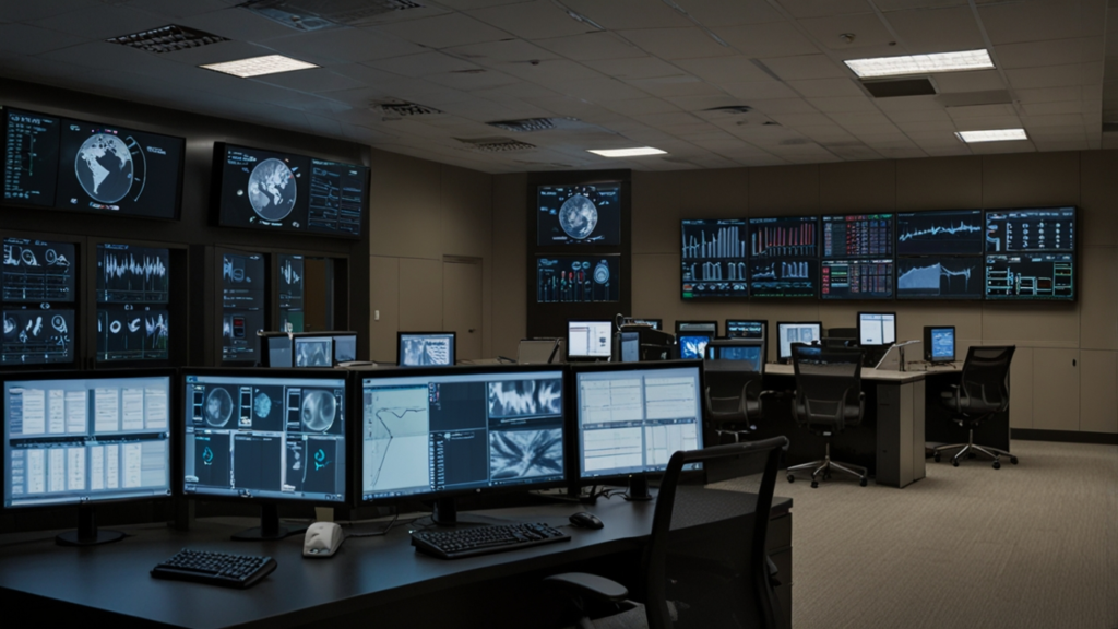 Real-time tech interface showing live technology and instant processing capabilities