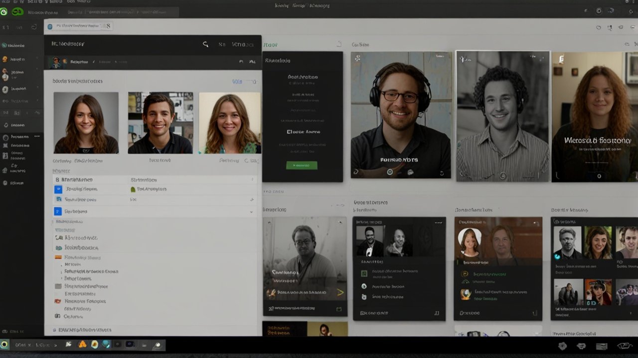 Spotify playlists interface displaying music curation tools with streaming collection organization and personal radio creation features