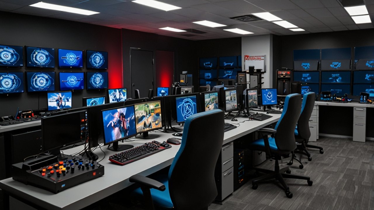 Switch arcade controller interface showing gaming peripheral and Nintendo accessory features