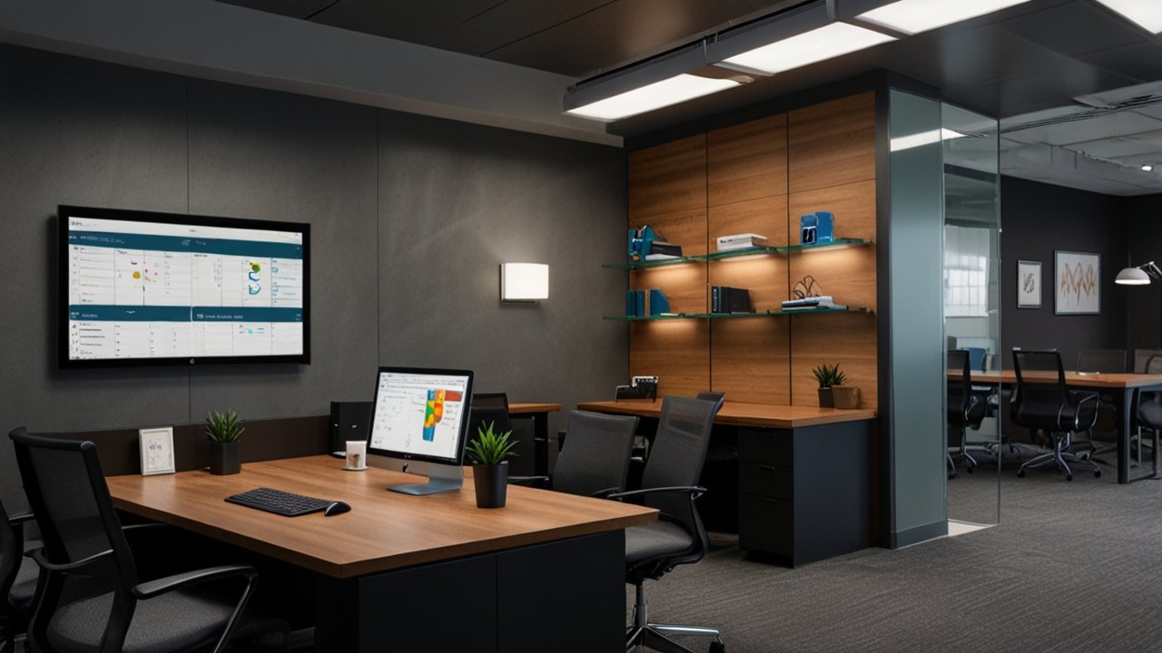 Time management interface showing productivity planning and schedule optimization tools
