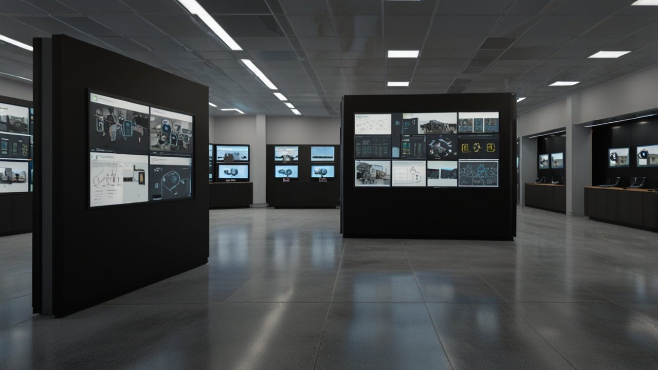 Training development interface showing learning programs and skill building modules