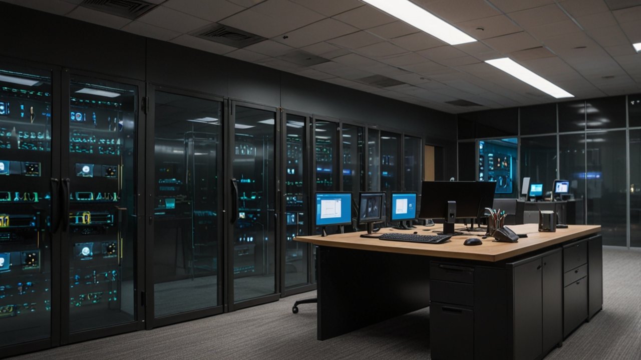 VPN server system creating encrypted communication tunnels