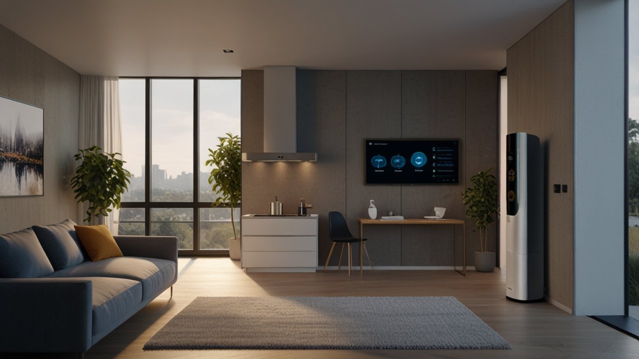 Voice AI assistants interface showing speech recognition and virtual assistant capabilities