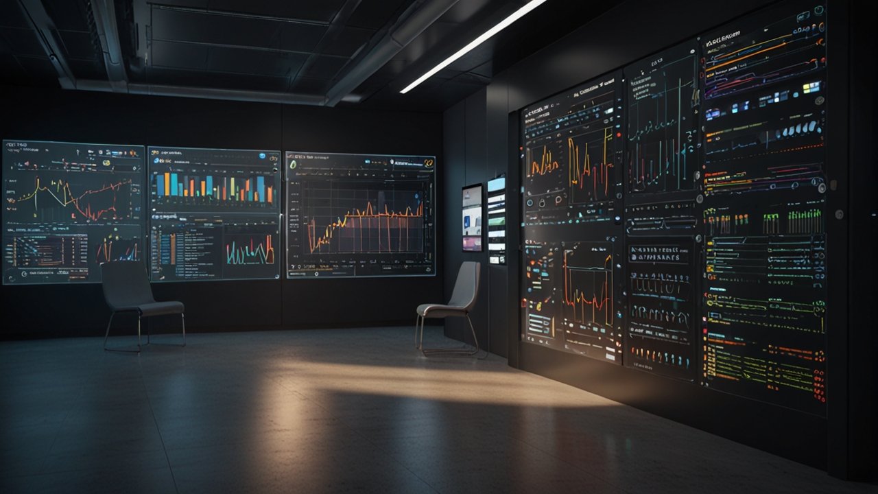API integration dashboard showing service connections and data flow between applications