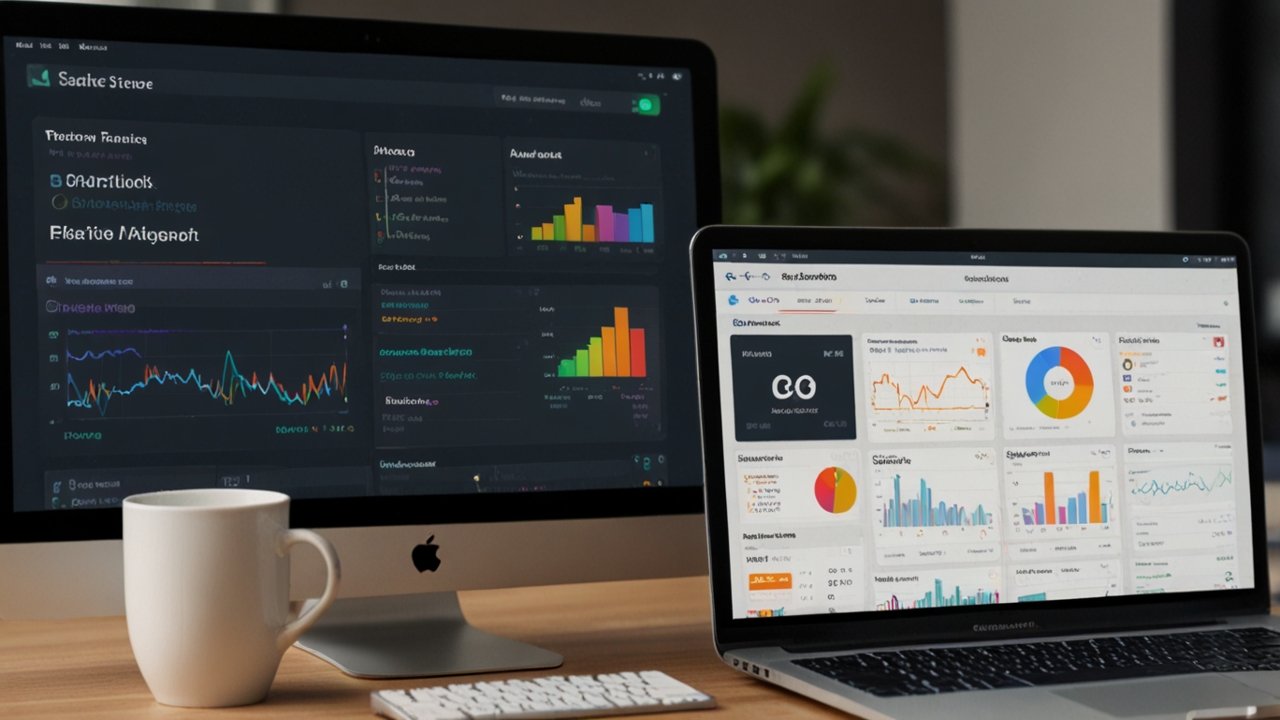 App store optimization dashboard showing search rankings and visibility metrics