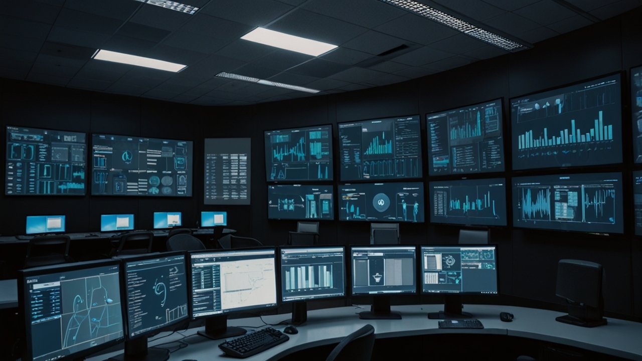 Compliance monitoring dashboard showing regulatory status and audit readiness metrics