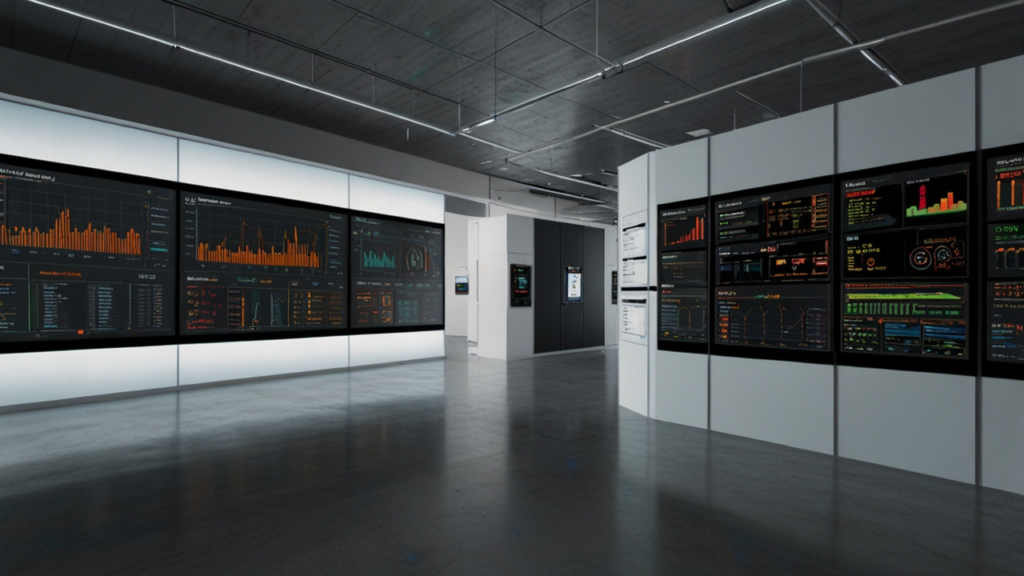 Event tracking dashboard showing user behavior analytics and conversion monitoring