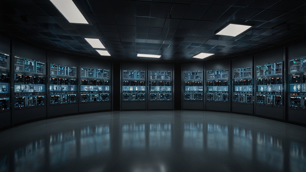 Network efficiency interface showing data optimization and connection management systems