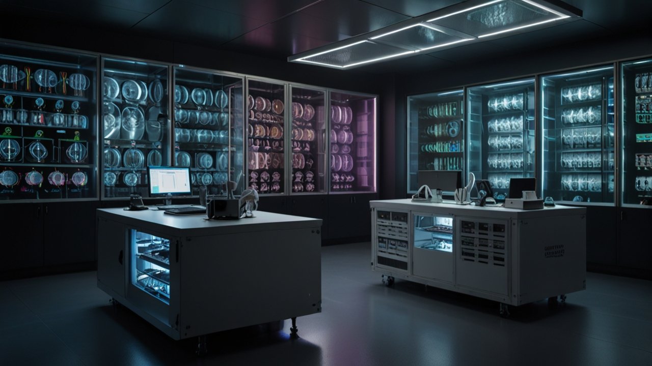 Quantum computing system with superconducting qubits in cryogenic chamber environment