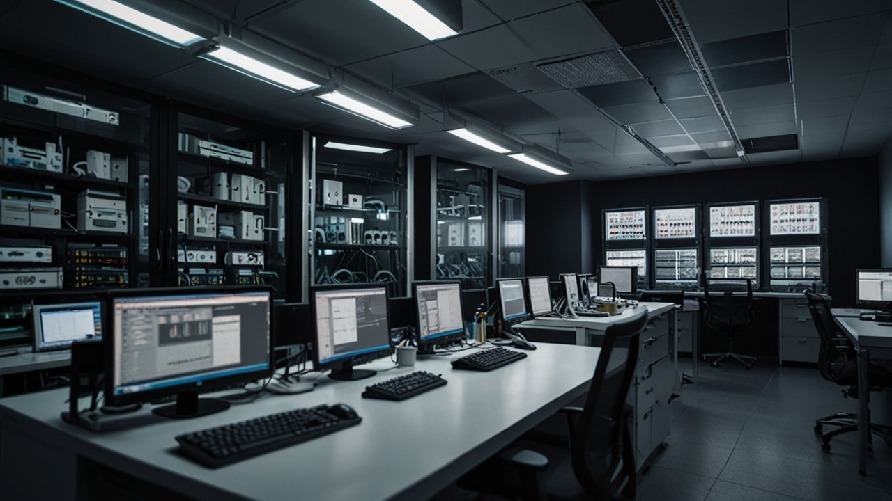 Software testing dashboard showing automated test execution and coverage metrics