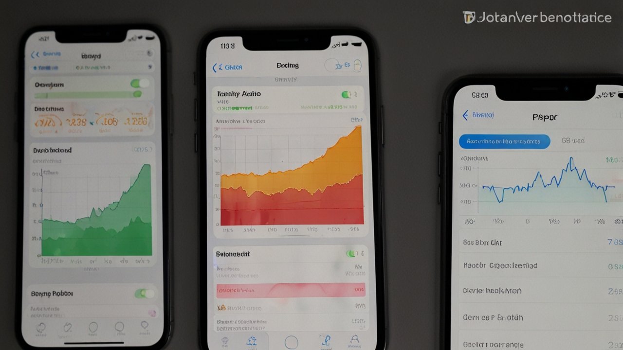 iPhone optimization techniques displaying performance enhancement and battery extension strategies