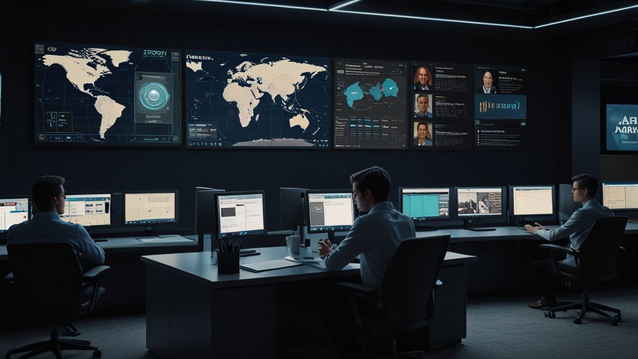 AI news reader interface showing automated journalism and news AI capabilities
