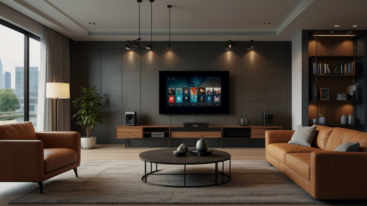 Android box interface showing streaming device and TV box capabilities