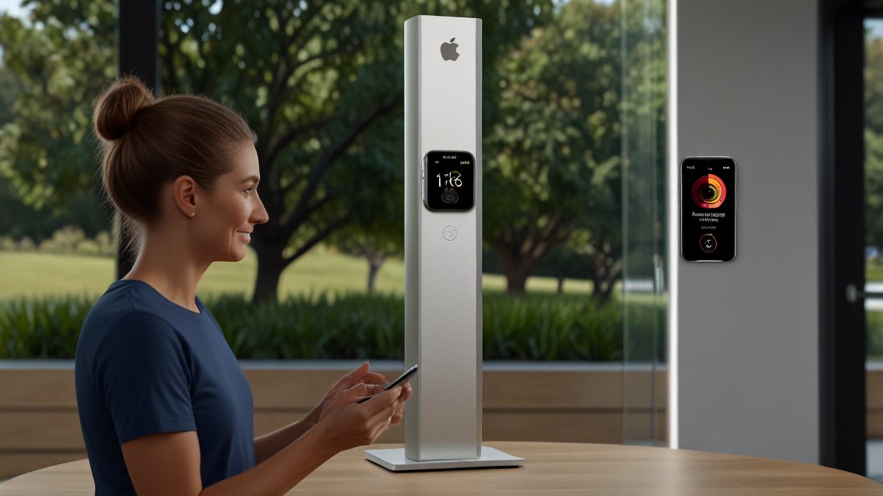 Apple health coach interface showing AI wellness and health guidance capabilities