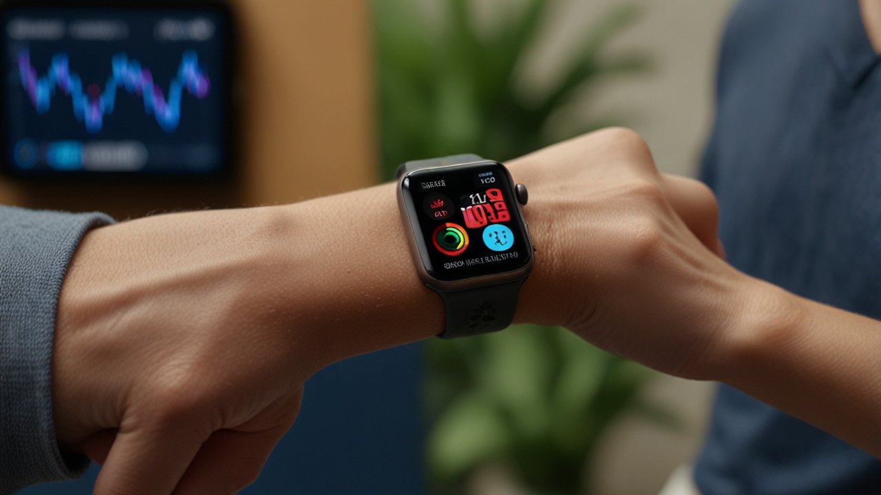 Apple Watch Series with comprehensive health monitoring and fitness tracking capabilities