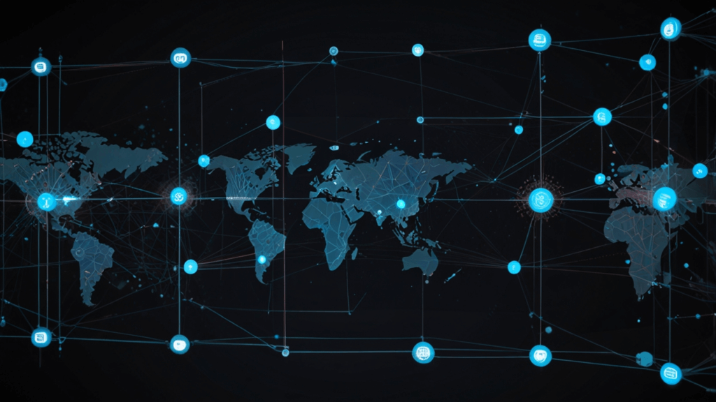Blockchain network with distributed nodes and transaction verification across decentralized systems
