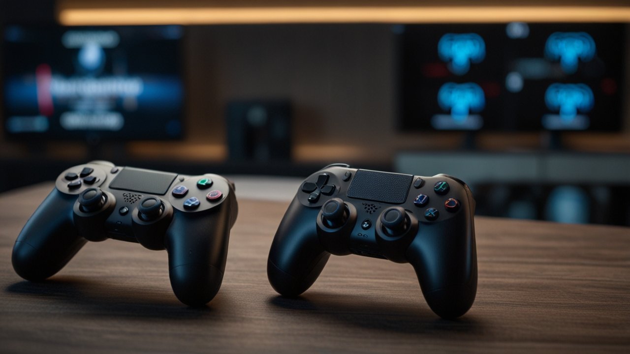 Controller with ergonomic design and wireless gaming functionality display