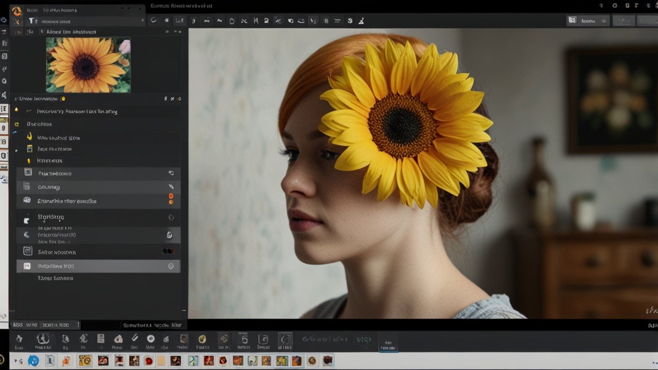 DALL-E 3 interface generating AI images from text prompts and creative descriptions