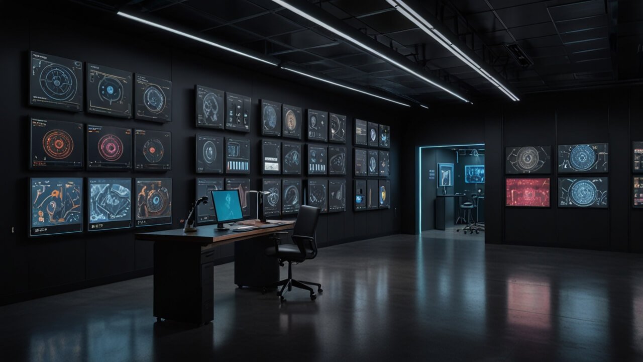 Domain specific AI interface showing specialized AI and industry AI capabilities