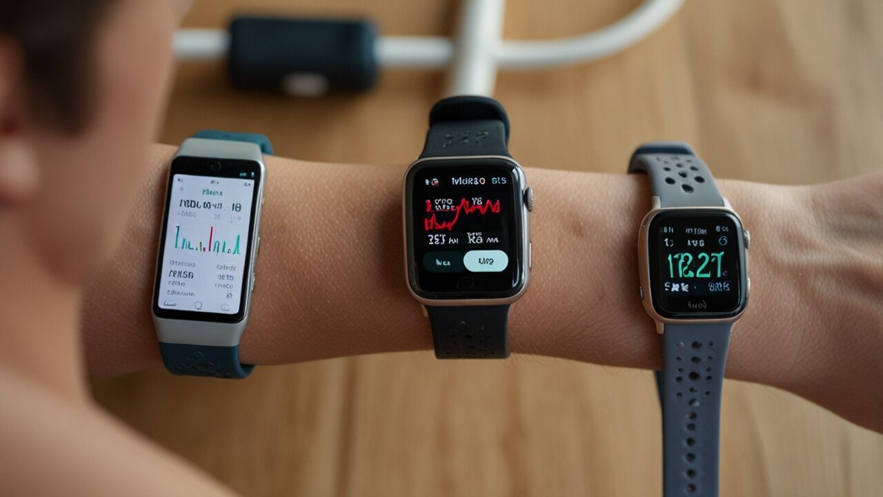 Fitness tracker activity tracker with comprehensive health monitoring and wellness features