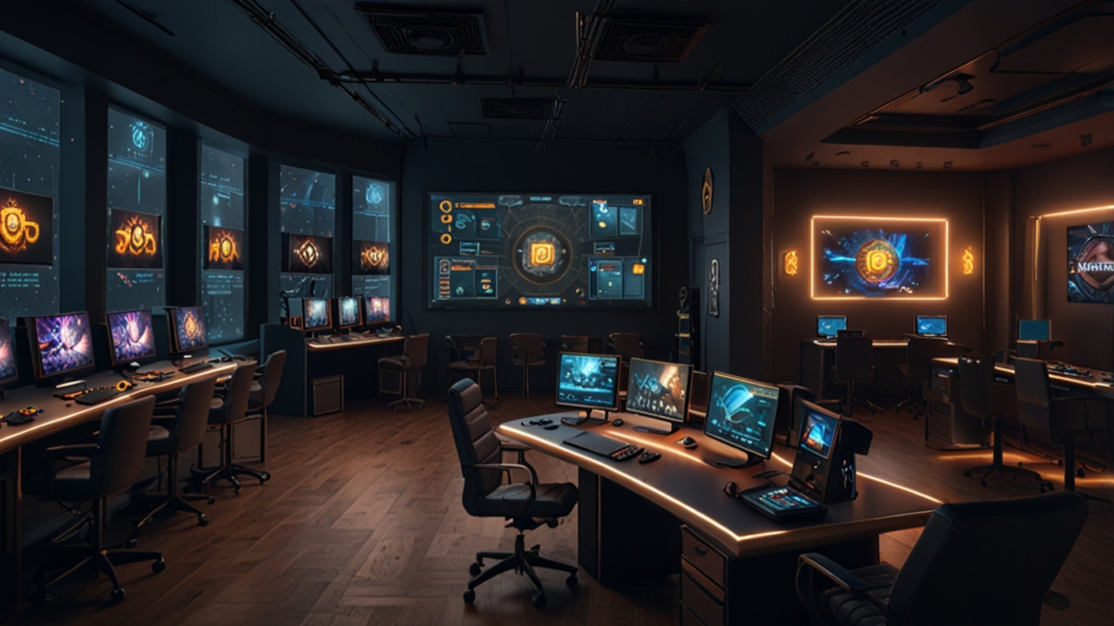 Game crypto interface showing gaming cryptocurrency and blockchain gaming capabilities