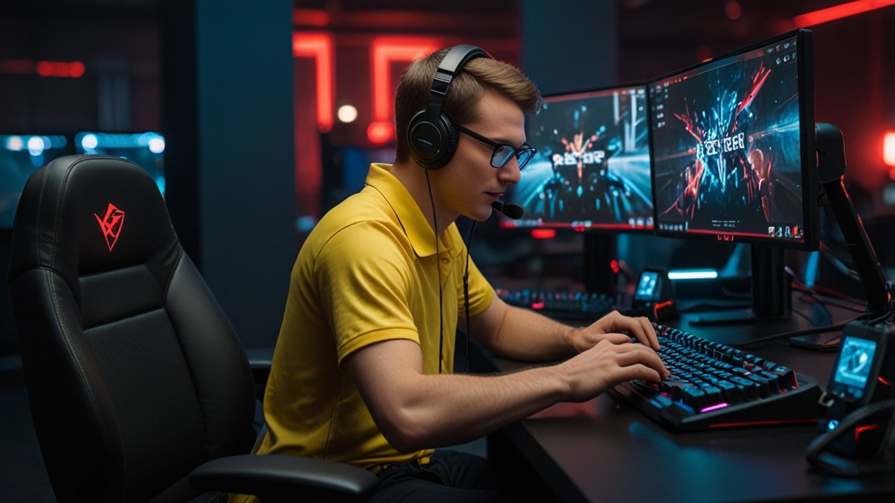 Gaming keyboard interface showing mechanical keyboard and gaming peripheral capabilities