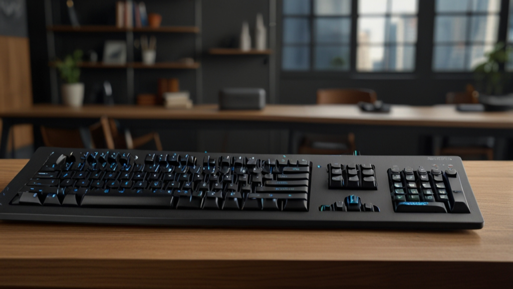 Keyboards collection with mechanical switches, wireless options, and ergonomic designs