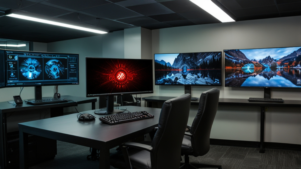 Laptop gaming recommended interface showing gaming computers and performance laptop capabilities