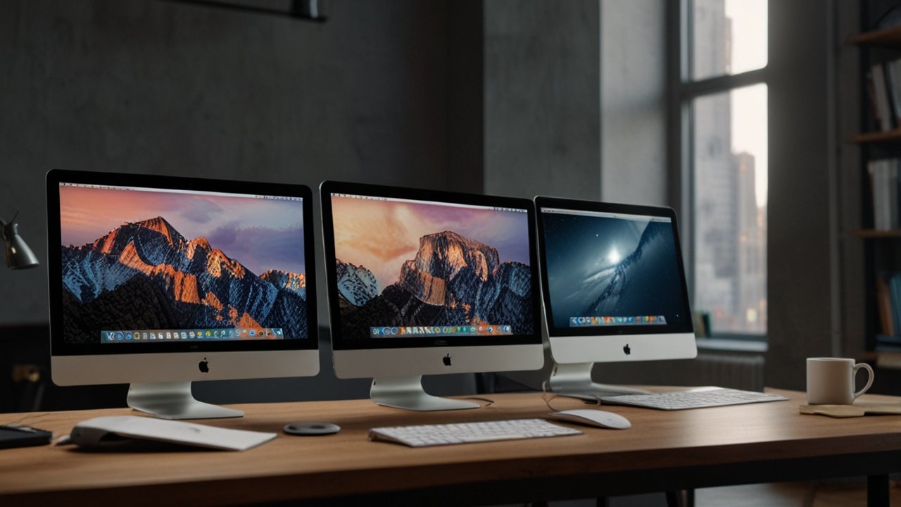 MacBooks collection with various models and professional computing capabilities