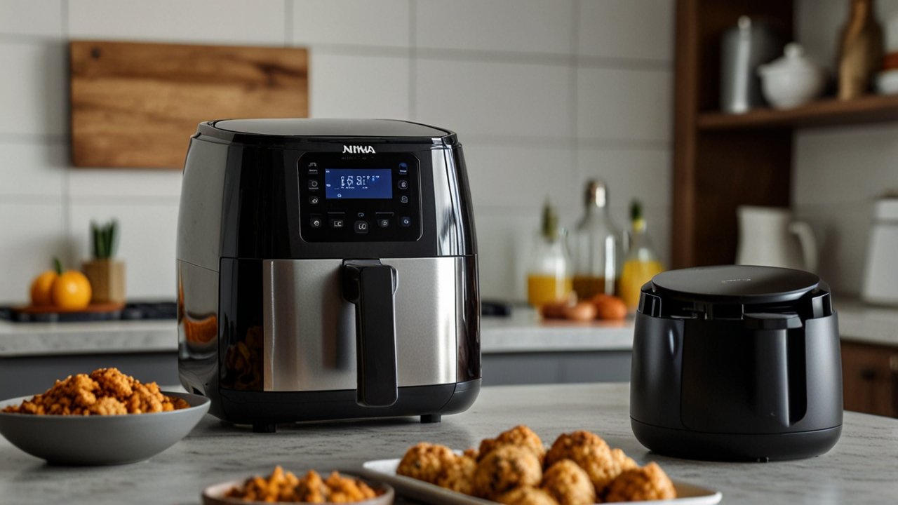 Ninja Air Fryer with advanced cooking technology and healthy food preparation capabilities