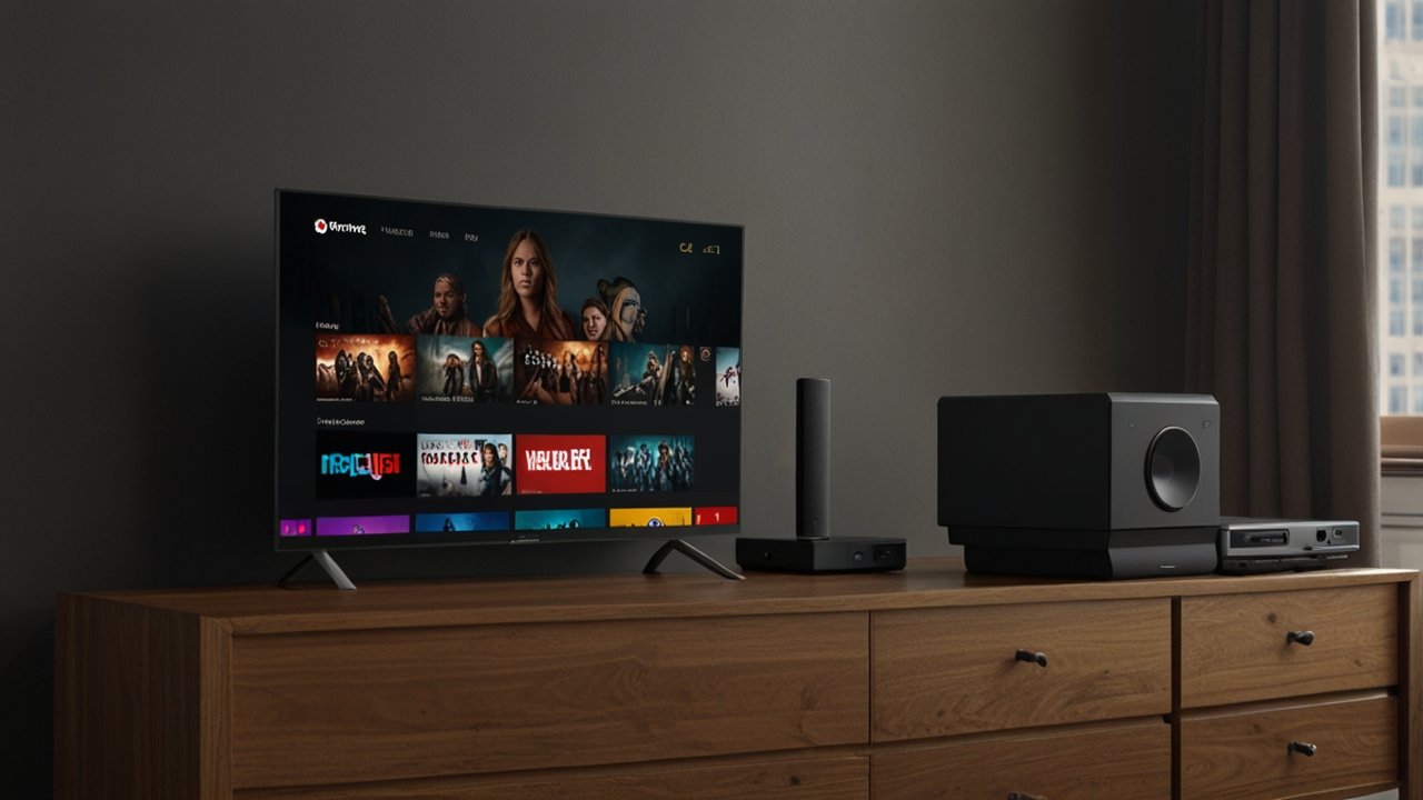 Preme Video streaming interface with premium content and entertainment options