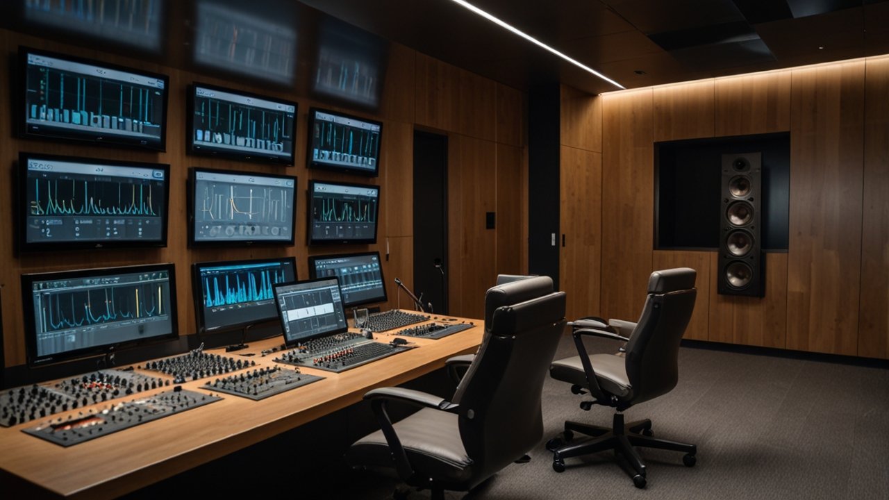 Premium in-ear headphones interface showing high-end audio and audiophile equipment capabilities