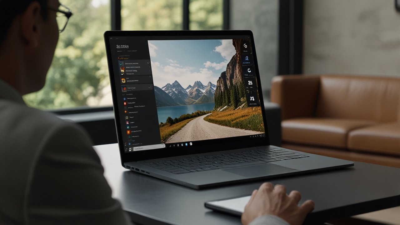 Surface Laptop with premium design and professional computing capabilities