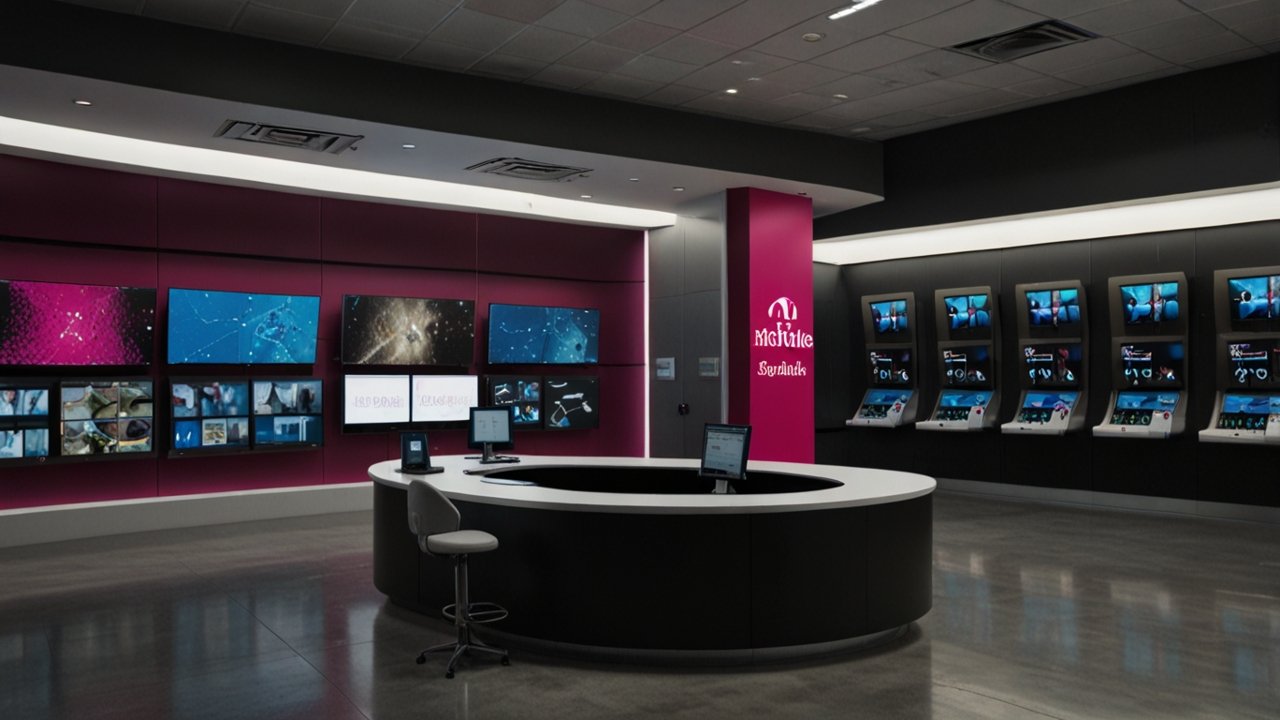 T-Mobile Starlink satellite network with cellular integration and broadband connectivity