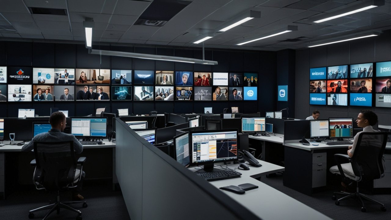 Tech news tech interface showing technology journalism and industry reporting capabilities