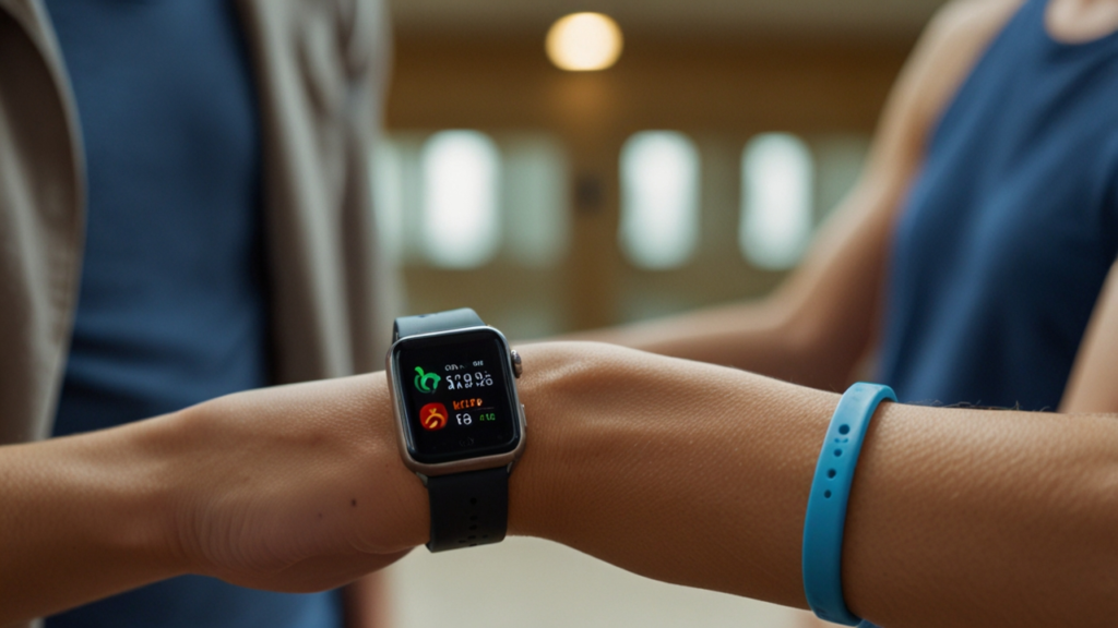 Fitness tracker with comprehensive wellness monitoring and health tracking capabilities