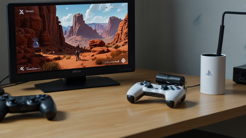 PlayStation Portal handheld device with remote gaming and PS5 streaming capabilities