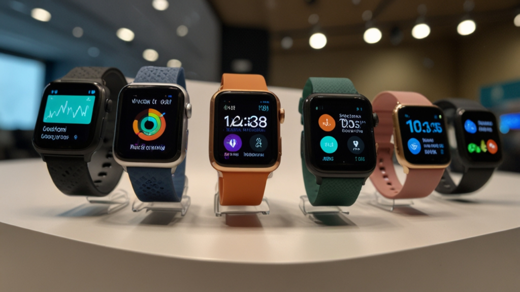 Smartwatch with wearable technology and comprehensive health monitoring capabilities