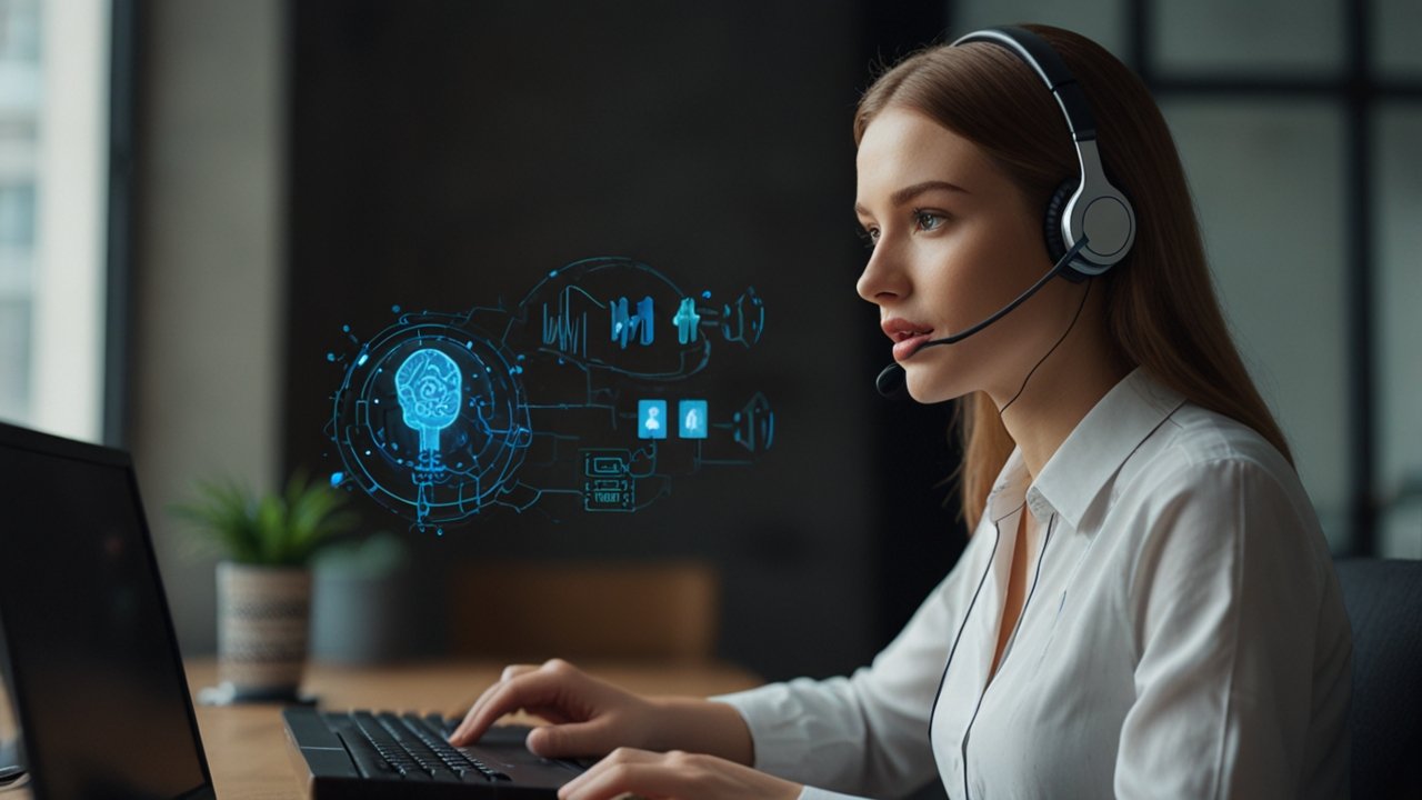 Advanced speech recognition laboratory with voice processing equipment, acoustic analysis displays, and neural network visualization systems