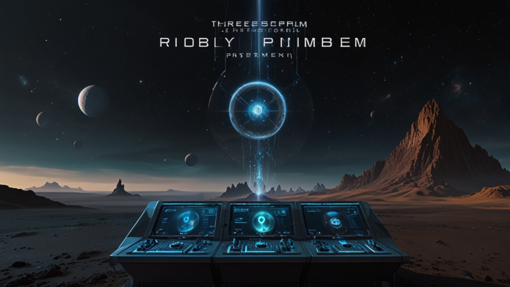 Three-Body Problem streaming content with science fiction and complex scientific themes