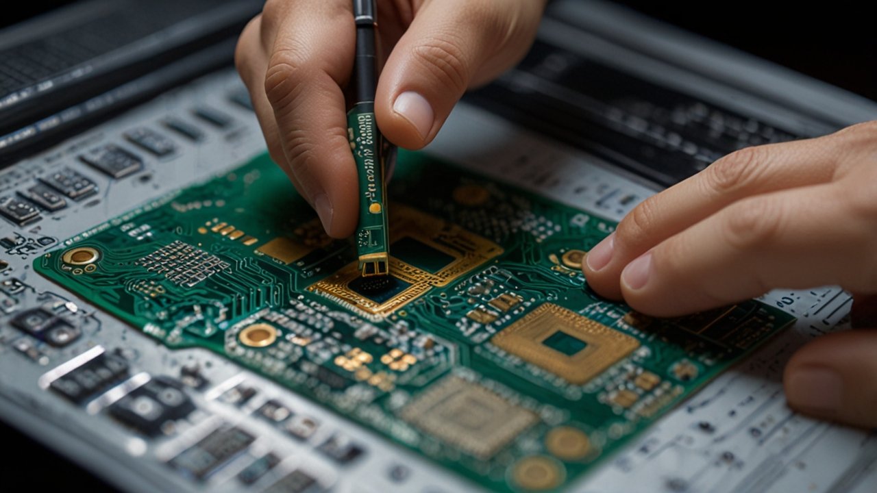 Advanced flexible electronics laboratory with bendable circuits, conformable technology prototypes, and adaptive hardware demonstrations