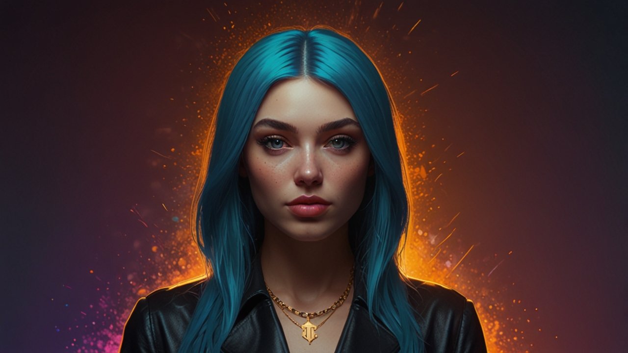 Modern digital art gallery with NFT displays, blockchain creativity showcases, virtual exhibitions, and crypto art collections
