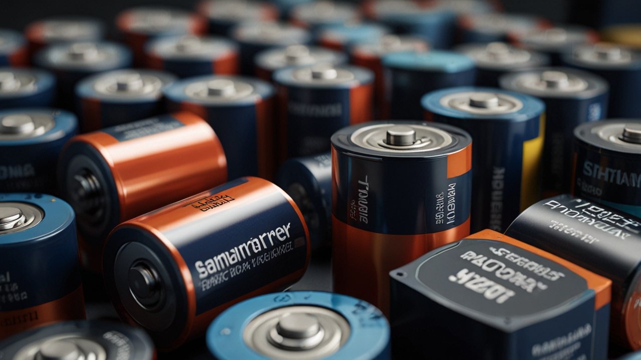 Advanced battery technology laboratory with next-generation energy storage systems, charging innovations, and power technology development