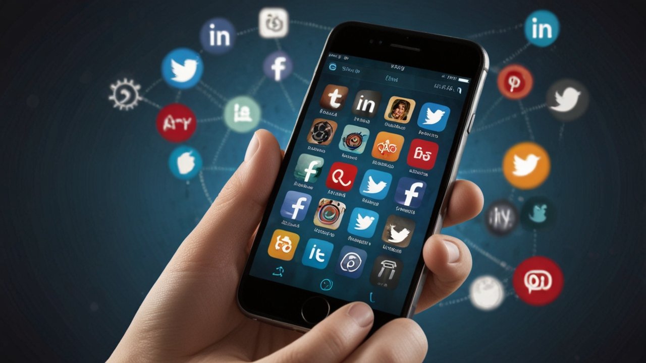 Dynamic social media management center with engagement analytics, community interaction displays, and audience participation tracking systems