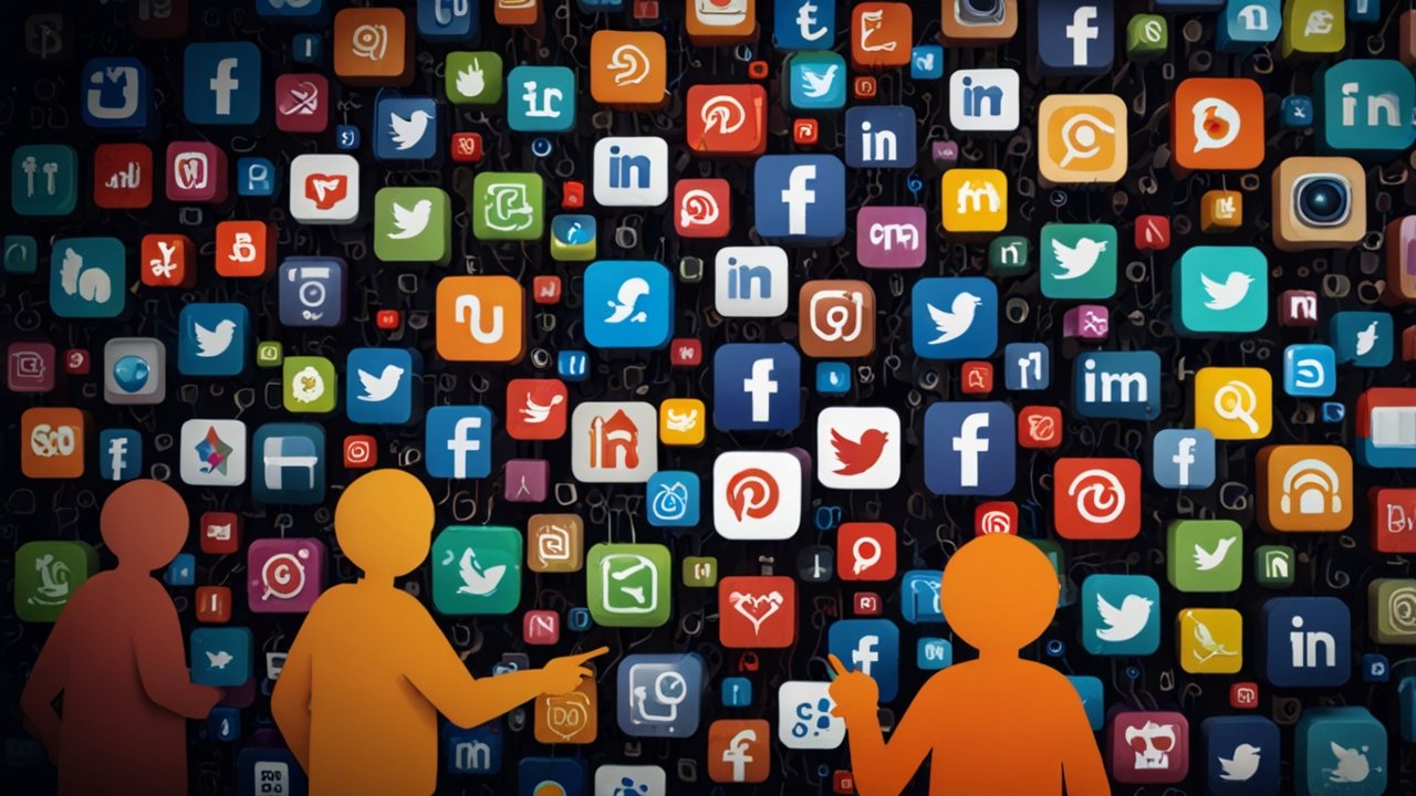 Dynamic social media platform interface showcasing various digital communities, content sharing features, and user engagement tools